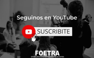 Suscribite a TU canal de YOUTUBE