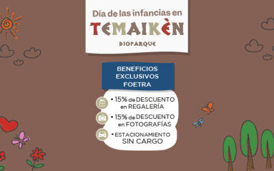 Nos encontramos en Temaikèn para celebrar el Día de las Infancias