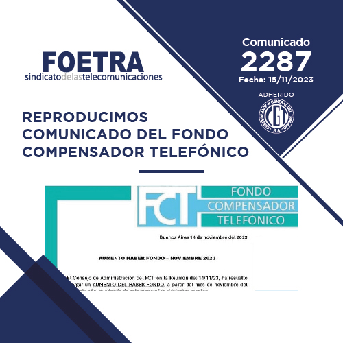 Comunicado 2287