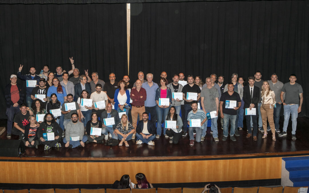 Entrega de diplomas de Formación Sindical