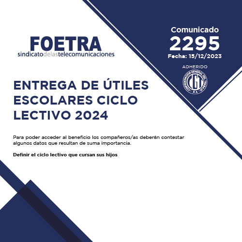 Comunicado 2295