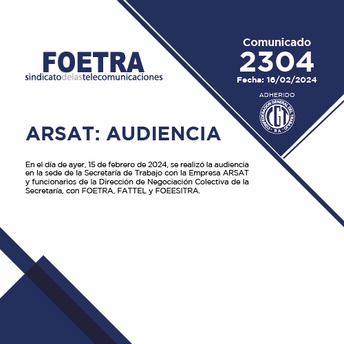 Comunicado 2304