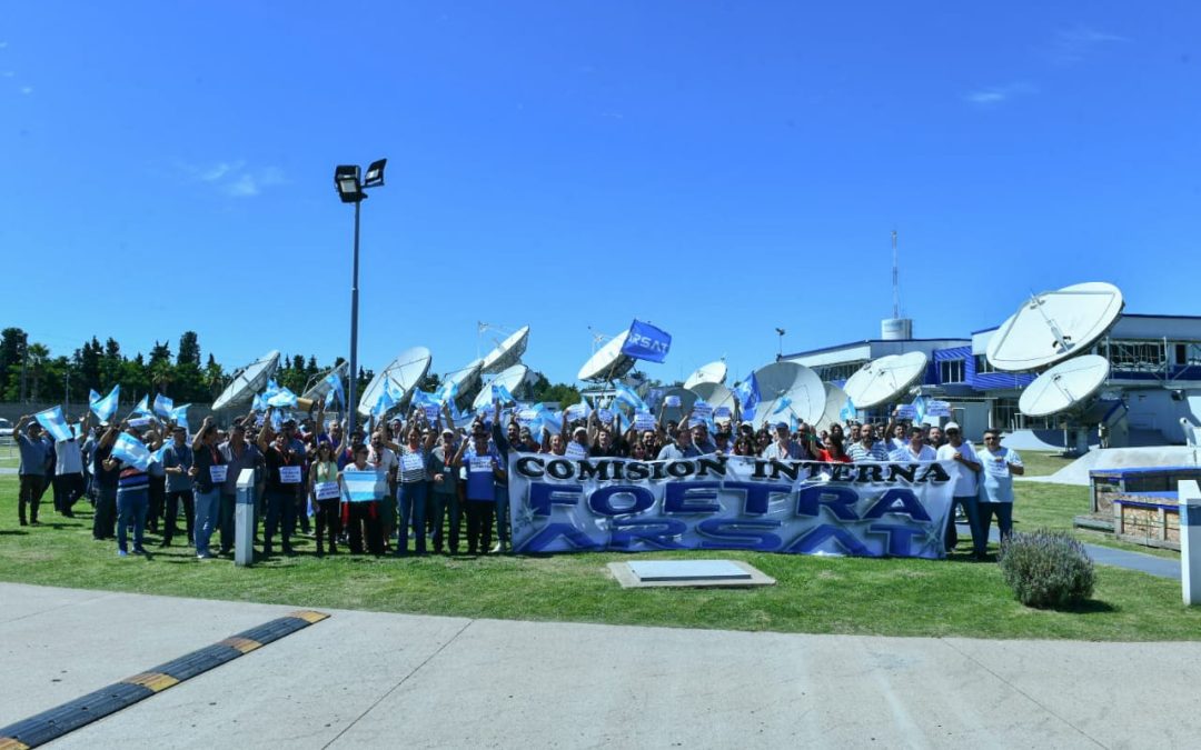 Banderazo y ruidazo en ARSAT