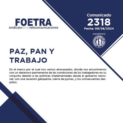 Comunicado 2318