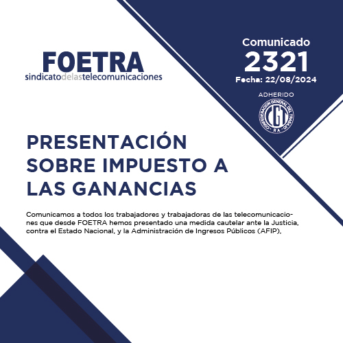 Comunicado 2321